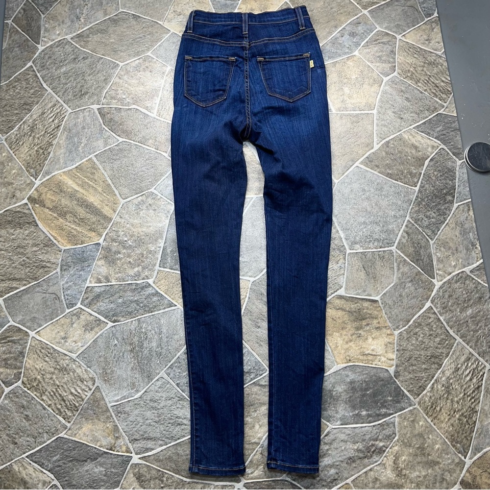 Vibrant MIU Button Fly High Waist Skinny Jeans - Picture 3 of 10